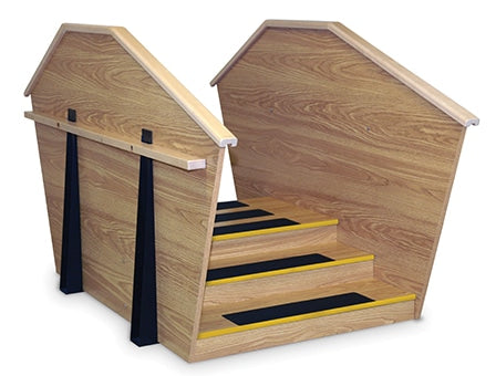 Hausmann Bariatric Two-Sided Training Staircase ADA