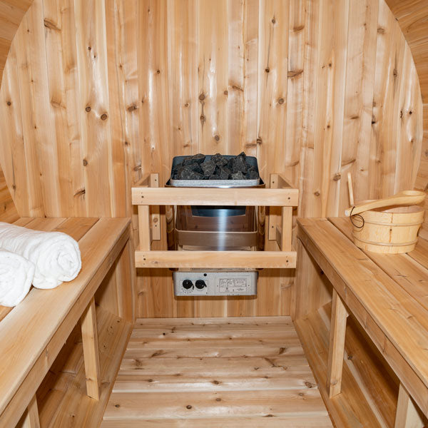 Leisurecraft CT Serenity Barrel Sauna CTC2245W