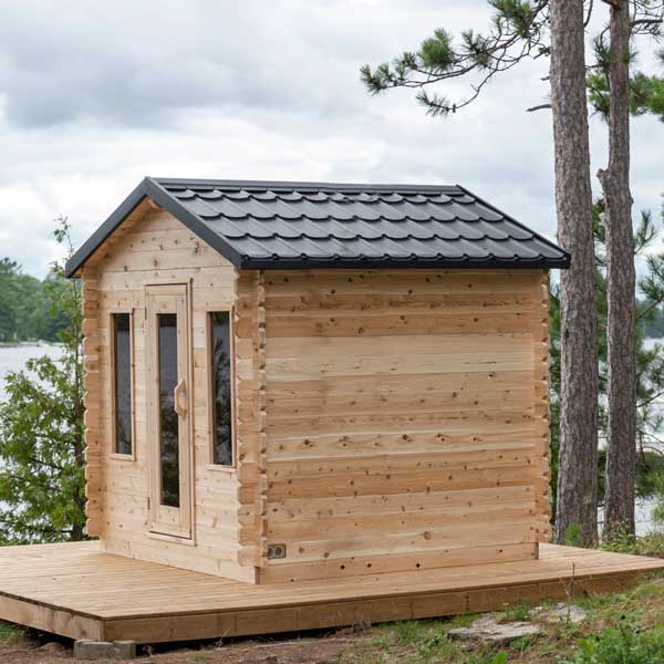 Leisurecraft CT Georgian Cabin Sauna CTC88E