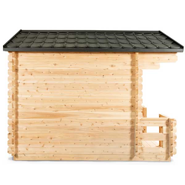 Leisurecraft CT Georgian Cabin Sauna with Porch CTC88PW
