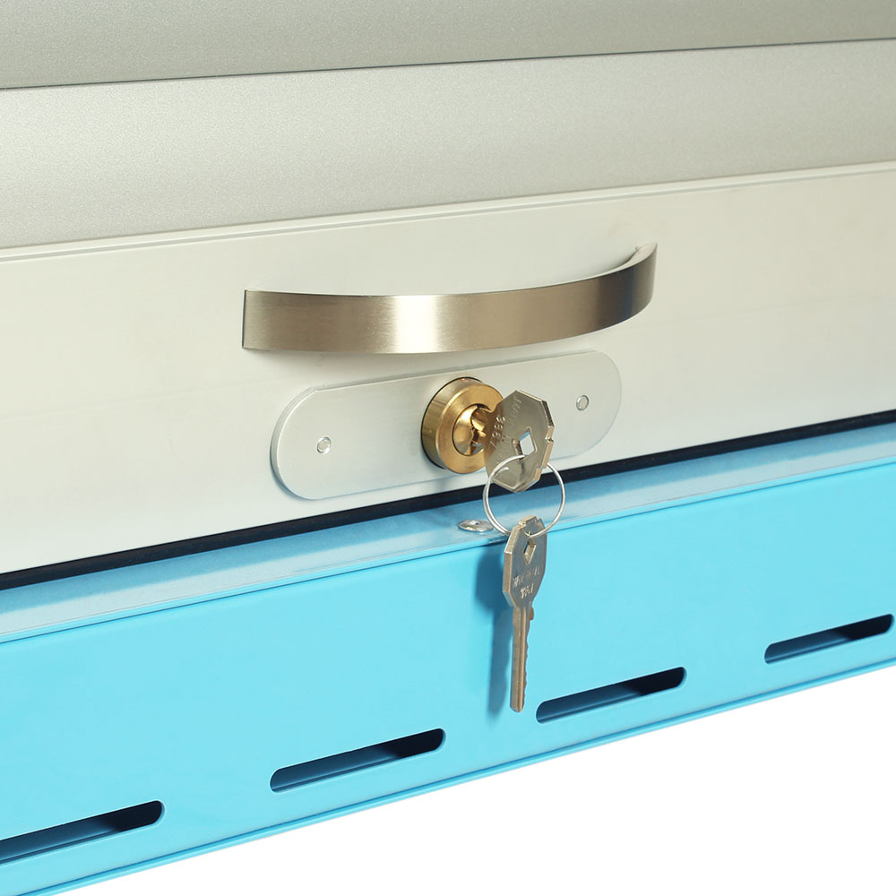Harloff SureDry Tambour Door 14 Scope Drying Cabinet, Key Lock, SC8036TKDP-14