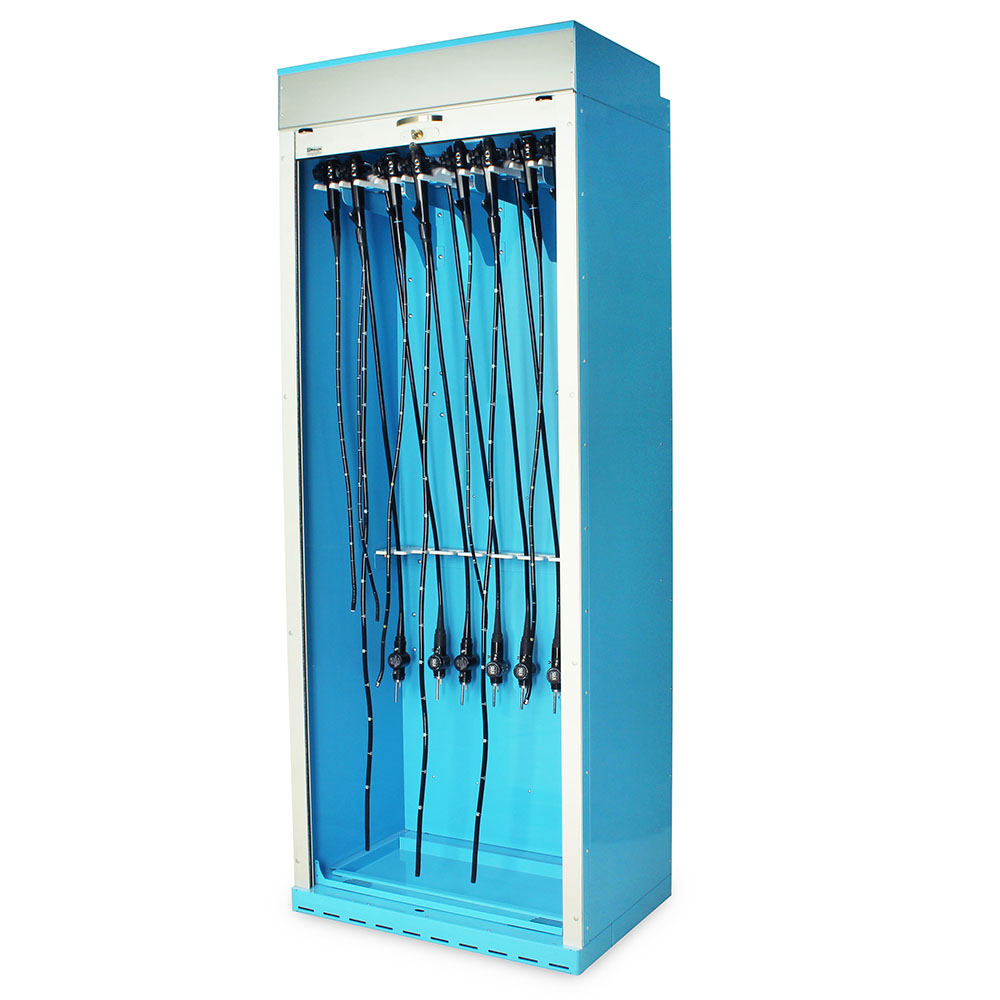 Harloff SureDry Tambour Door 14 Scope Drying Cabinet, Key Lock, SC8036TKDP-14