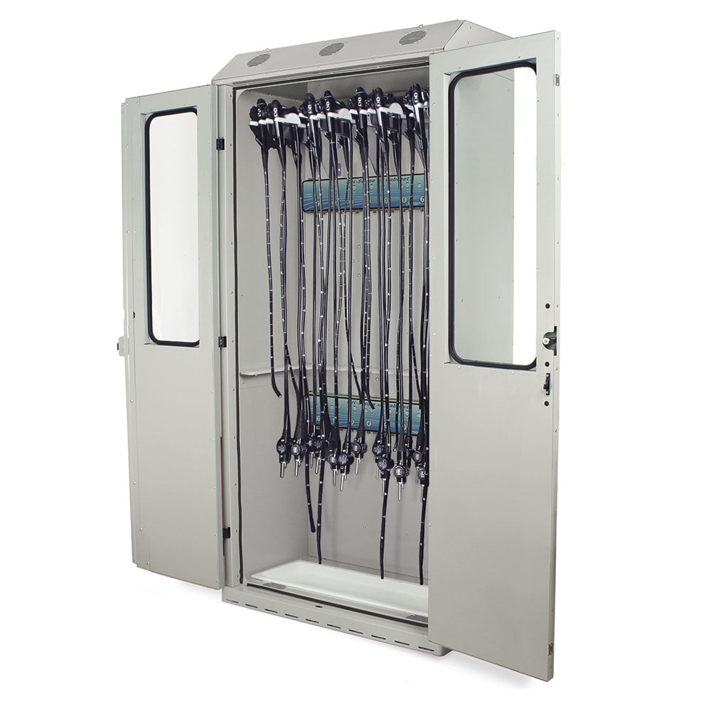 Harloff SureDry High Volume 16 Scope Cabinet with Dri-Scope Aid®, Electronic Keypad Lock with Prox Reader, SC8044DRELPDP-DSS3316