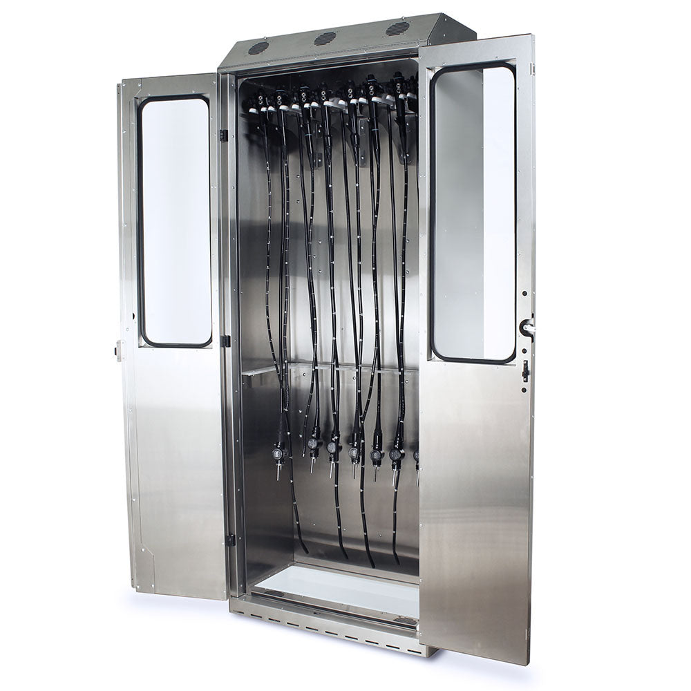 Harloff SureDry 14 Scope Drying Cabinet, Stainless, E-Lock, SCSS8036DREDP-14