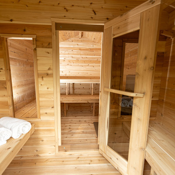 Leisurecraft CT Georgian Cabin Sauna with Changeroom CTC88CE
