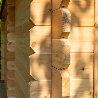 Leisurecraft CT Georgian Cabin Sauna with Changeroom CTC88CE