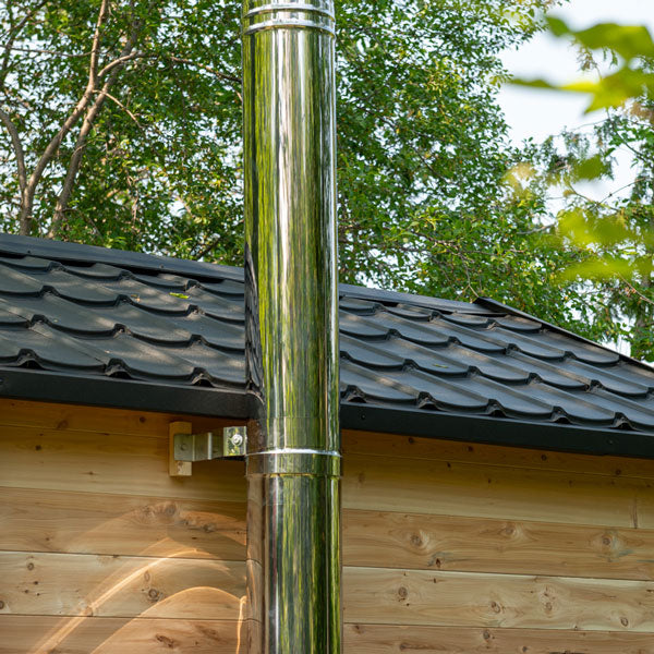 Leisurecraft CT Georgian Cabin Sauna with Changeroom CTC88CW