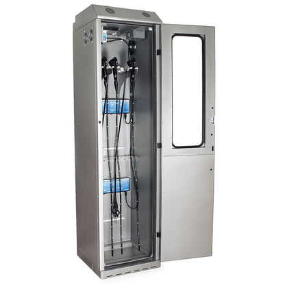 Harloff SureDry Small Size Scope Drying Cabinet with Dri-Scope Aid®, 6 Capacity, Key Lock, SC8024DRDP-DSS2305