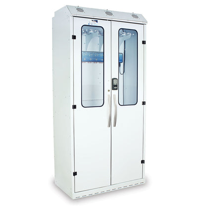 Harloff SureDry High Volume 16 Scope Cabinet with Dri-Scope Aid®, Electronic Keypad Lock with Prox Reader, SC8044DRELPDP-DSS3316