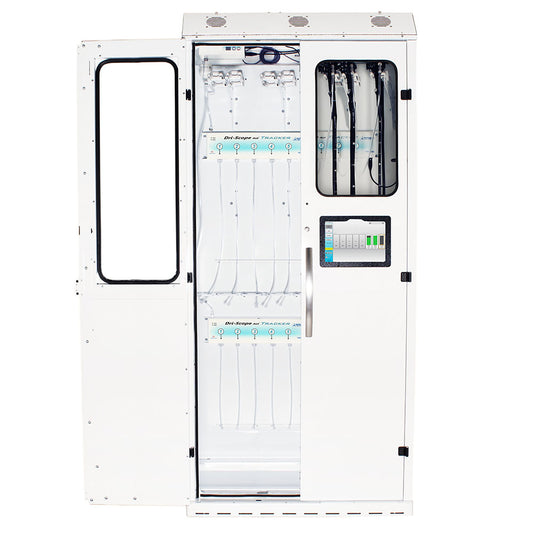 Harloff SureDry High Volume Smart 16 Scope Cabinet with Tracking and Dri-Scope Aid®, Key Lock, SC8044TD-T3316D