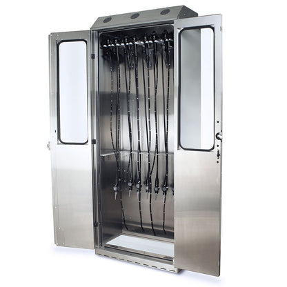 Harloff SureDry 14 Scope Drying Cabinet, Stainless, E-Lock, SCSS8036DREDP-14